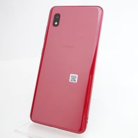 【SIMフリー】Galaxy A20 SCV46 レッド 利用制限○ au版