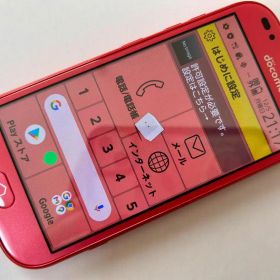 ☆ docomo らくらくスマートフォン F-42A ピンク