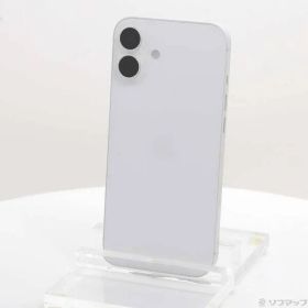 〔中古品〕 iPhone16 Plus 256GB ホワイト MXVH3J／A SIMフリー【258】
