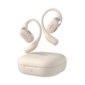 【在庫限り】ショックス ワイヤレス イヤホン 左右分離 IP54 最大7時間 USB-C OpenFit SKZ-EP-000021 ベージュ系