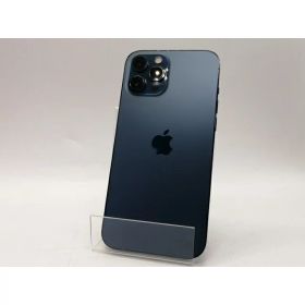 【中古】Apple SoftBank 【SIMロック解除済み】 iPhone 12 Pro Max 128GB パシフィックブルー MGCX3J/A【大須アメ横】保証期間1ヶ月【ランクC】