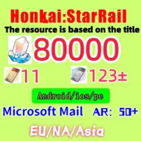 アジア/冒険ランク:50/女キャラ/星玉:80000/タールレール スペシャルパス:1+/スターレール スペシャル:123±/メールアカウント/