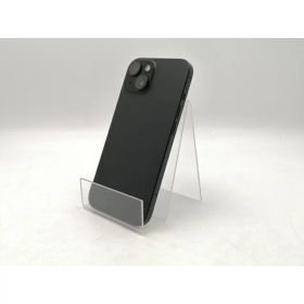 【中古】Apple 国内版 【SIMフリー】 iPhone 15 128GB ブラック MTMH3J/A【ECセンター】保証期間1ヶ月【ランクC】
