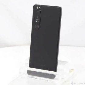 【中古】SONY(ソニー) Xperia 1 III 256GB フロストブラック SO-51B docomo 【305-ud】