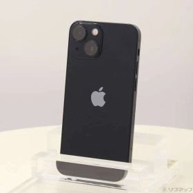 〔中古品〕 iPhone13 mini 128GB ミッドナイト MLJC3J／A SIMフリー【348】