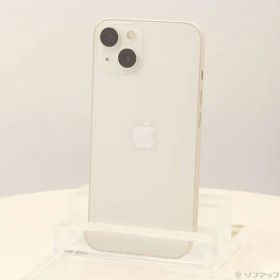 〔中古品〕 iPhone13 128GB スターライト MLND3J／A SIMフリー【198】