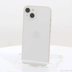 〔中古品〕 iPhone13 128GB スターライト MLND3J／A SIMフリー【198】
