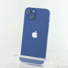 〔中古品〕 iPhone13 256GB ブルー MLNM3J／A SIMフリー【352】