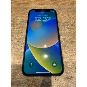 【中古正常品】iPhone12mini 64GB ブルー SIMフリー MGAP3J/A A204