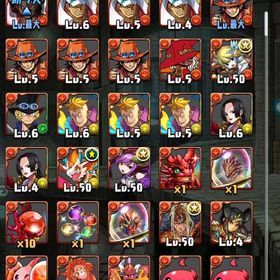 ワンピースコラボ垢 | パズドラ(パズル＆ドラゴンズ)のアカウントデータ、RMTの販売・買取一覧