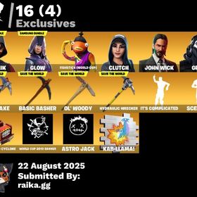 超安全アイコ垢！ 100％取返しなし！！ | フォートナイト(Fortnite)のアカウントデータ、RMTの販売・買取一覧