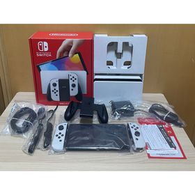ニンテンドースイッチ(Nintendo Switch)の【極美品】Switch 有機ELモデル 本体一式 完品【クーポン推奨】(家庭用ゲーム機本体)