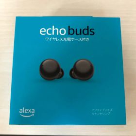 【新品未開封】 Echo Buds 第2世代 ワイヤレスイヤホン ブラック 黒⑨