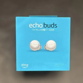 【新品未開封】echo buds 第2世代 ワイヤレスイヤフォン ホワイト 白
