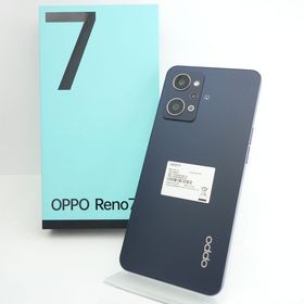 【SIMフリー】OPPO Reno7 A A201OP スターリーブラック 利用制限〇