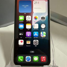 iPhone 11 64GB ホワイト バッテリー89％ SIMフリー 画面キズ多め