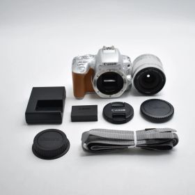 B#10104 Canon デジタル一眼レフカメラ EOS Kiss X9 シルバー レンズキット EF-S18-55 F4 STM付属 KISSX9SL-1855F4ISSTMLK