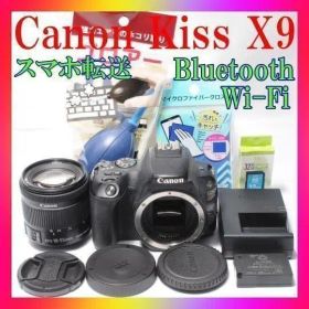 ✨Canon Kiss X9✨スマホ転送❣️自撮り❣️静音AF❣️高画質❣️wi-fi