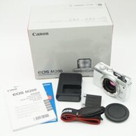 Canon ミラーレス一眼カメラ EOS M200 ボディー ホワイト EOSM200WH-BODY