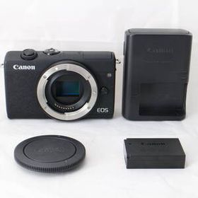 ☆美品☆ Canon ミラーレス一眼カメラ EOS M200 ボディー ブラック EOSM200BK-BODY キヤノン #4358