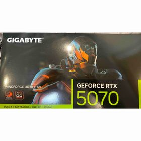 新品GIGABYTE RTX 5070 12GB GV-N5070WF3OC(PCパーツ)