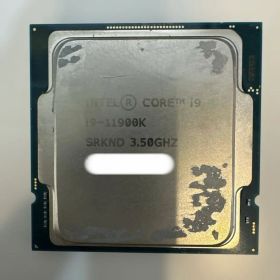 Intel Core i9-11900K CPU 動作品