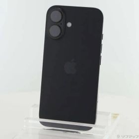 〔中古品〕 iPhone16 128GB ブラック MYDQ3J／A SIMフリー【196】