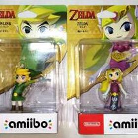 未開封新品 amiibo トゥーンリンク ゼルダ【風のタクト】ゼルダの伝説シリーズ アミーボ 2体セット