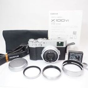 【 600ショット 】FUJIFILM X100VI 純正フード フィルター JJCサムレフト付 フジフィルム [管FJ6866]