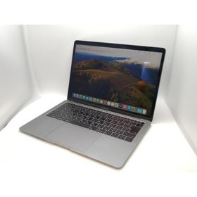 【中古】Apple MacBook Air 13インチ Corei5:1.6GHz 128GB スペースグレイ MRE82J/A (Late 2018)【高崎モントレー】保証期間１ヶ月【ランクC】
