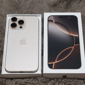 iPhone 16Pro Max 256GB デザートチタニウム