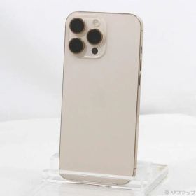 〔中古品〕 iPhone16 Pro Max 256GB デザートチタニウム MYWJ3J／A SIMフリー【251】