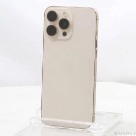 〔中古品〕 iPhone16 Pro Max 512GB デザートチタニウム MYWN3J／A SIMフリー【348】