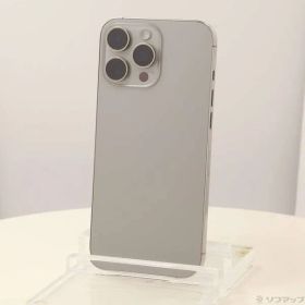〔中古品〕 iPhone16 Pro Max 512GB ナチュラルチタニウム MYWP3J／A SIMフリー【344】