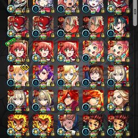 最終値下げ！星6ガチャ限1200⤴︎エリス2所持！古くからのやつなので限定もそこそこ居ます！ | モンストのアカウントデータ、RMTの販売・買取一覧