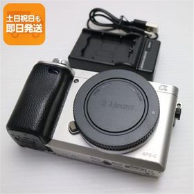 超美品 α6000 ILCE-6000 ボディ シルバー 即日発送 ミラーレス一眼 SONY 本体 あすつく 土日祝発送OK