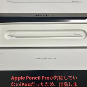 Apple Pencil Pro オリジナルパッケージ付き