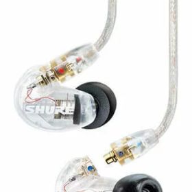 【送料込】SHURE SE215-CL-A 高遮音性 イヤホン/クリア イヤフォン イヤーバッズ
