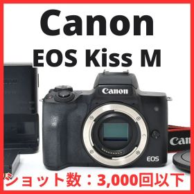 K21[7081]37 キヤノン Canon EOS Kiss M ボディ 【ショット数 3,000回以下】