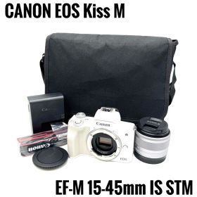 ❁動作良好！高性能コンパクトミラーレス❁スマホ転送OK❁キャノン Kiss M
