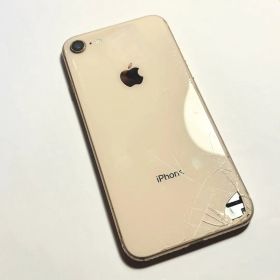 画面割れiPhone 8 ゴールド 機能不良なし