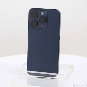 〔中古品〕 iPhone15 Pro 128GB ブルーチタニウム MTUA3J／A SIMフリー【348】