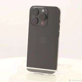 〔中古品〕 iPhone15 Pro 256GB ブラックチタニウム MTUC3J／A SIMフリー 〔ネットワーク利用制限▲〕【344】