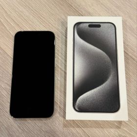 【美品】 iPhone15pro ホワイトチタニウム 512GB