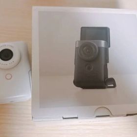 Canon Vlogカメラ PowerShot V10 ホワイト PSV10WH