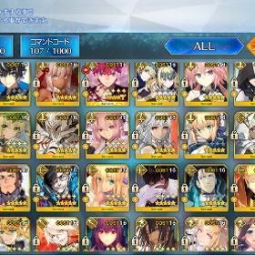 星5鯖89種計130↑誕生日再設定可 | FGOのアカウントデータ、RMTの販売・買取一覧