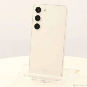 〔中古品〕 Galaxy S23 256GB クリーム SCG19 au SIMフリー【196】