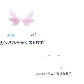 カンパネラ天使の6枚羽 カンパネラの切なげな眉毛 | ピグパ(ピグパーティ)のアカウントデータ、RMTの販売・買取一覧