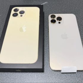 美品 Apple iPhone 13 Pro max ゴールド 本体 128Gb