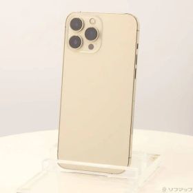 〔中古品〕 iPhone13 Pro Max 128GB ゴールド MLJ63J／A SIMフリー【348】
